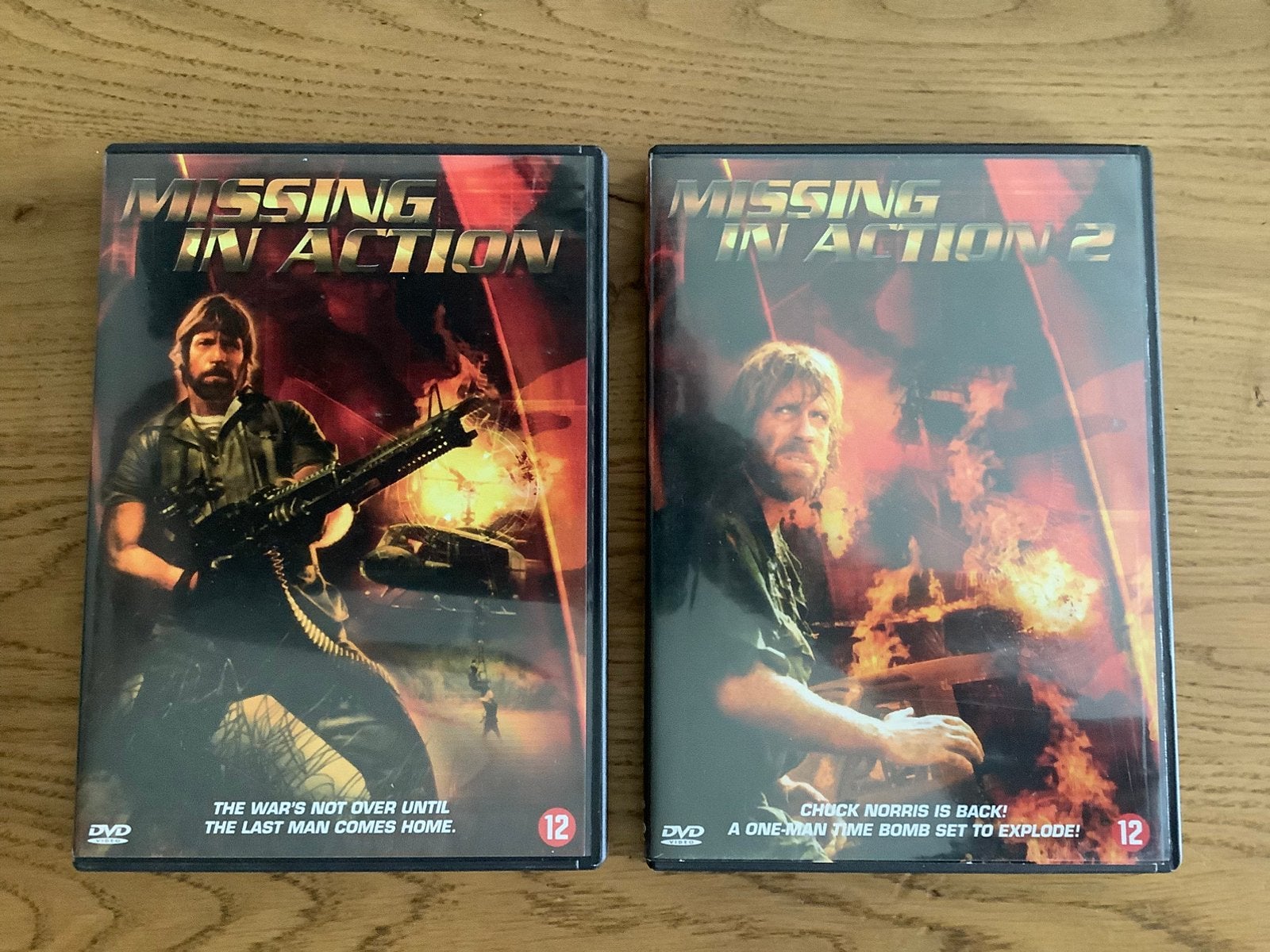 12).  Missing in Action 1 & 2 met Chuck Norris, Emmet Walsh., Vanaf 16 jaar, Ophalen of Verzenden, Zo goed als nieuw, Nederlands
