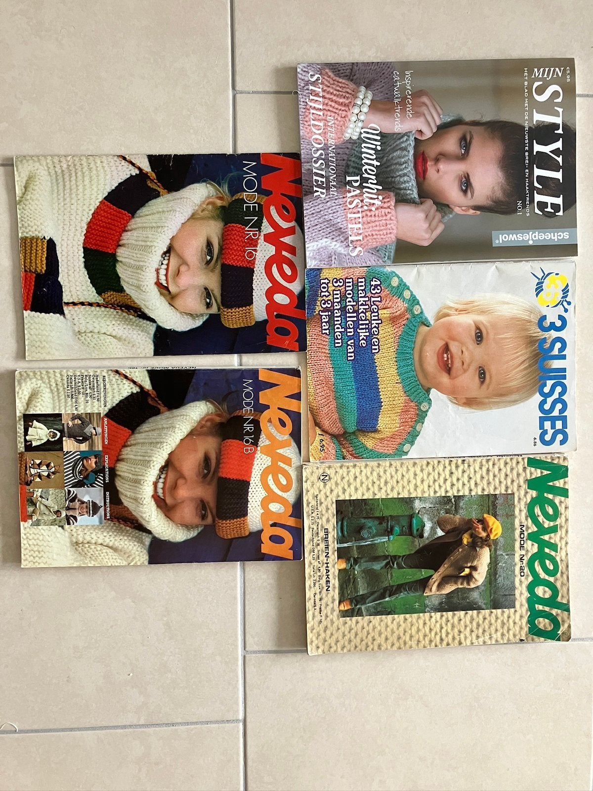 Oude breiboeken, Hobby en Vrije tijd, Ophalen of Verzenden, Gebruikt, Breien, Patroon of Boek