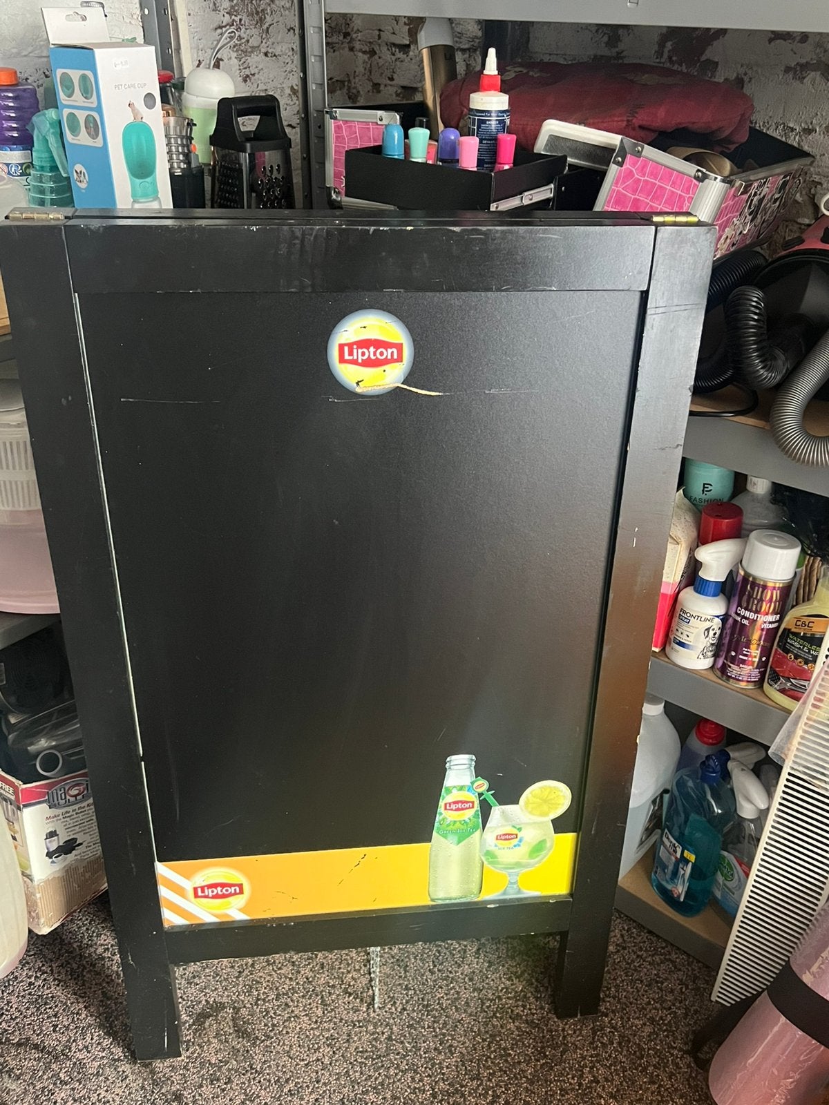 Reclame krijt bord Lipton, Ophalen, Zo goed als nieuw, Reclamebord