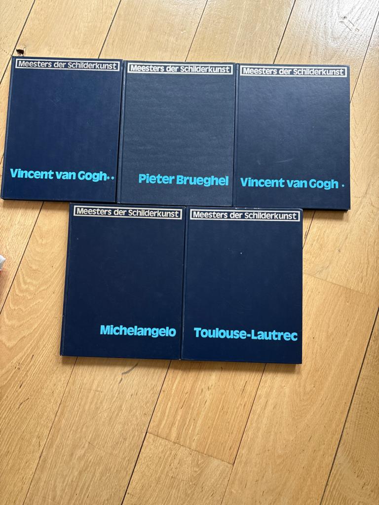 Meesters der schilderkunst 5 boeken, Boeken, Ophalen of Verzenden, Gelezen