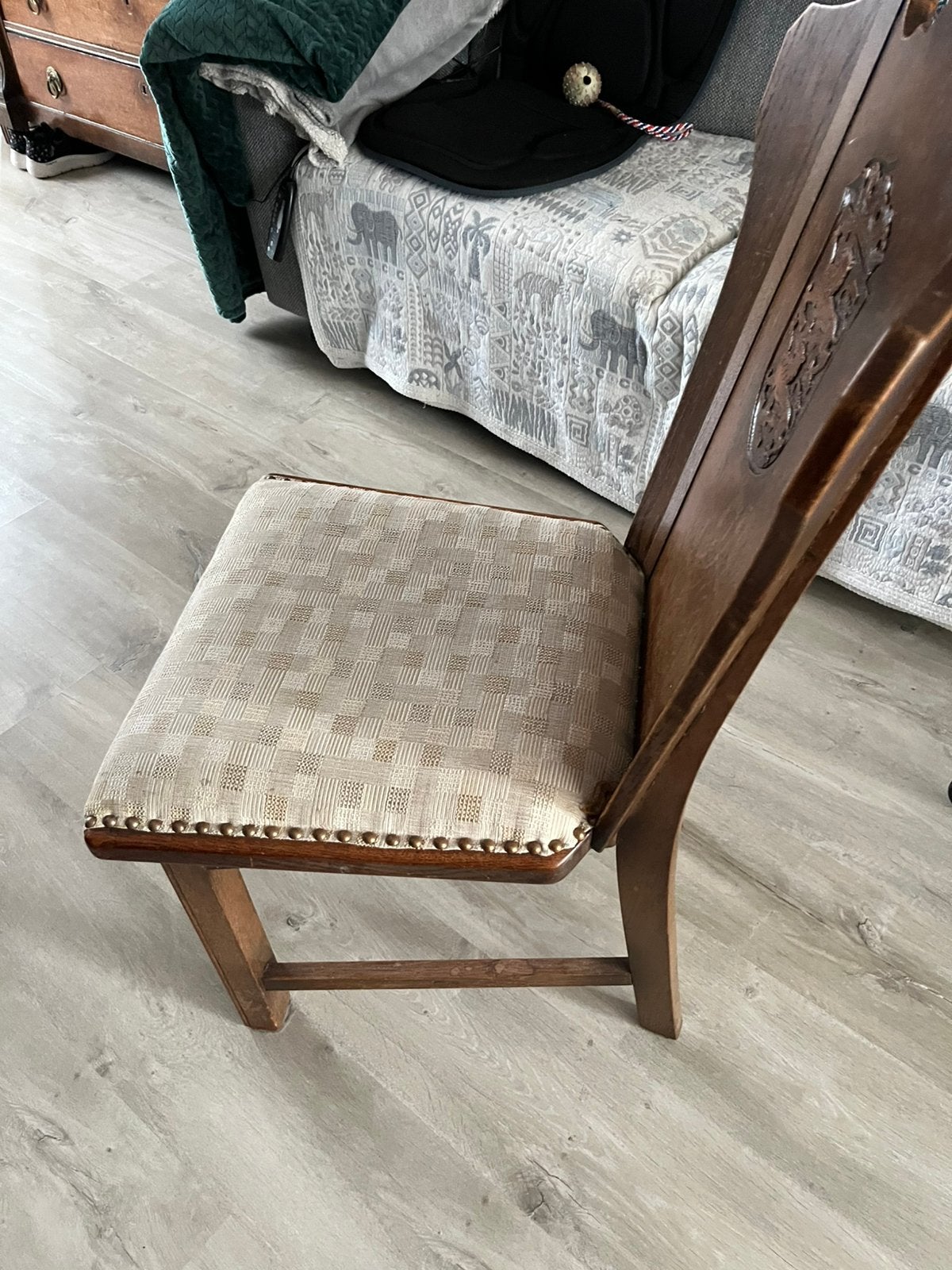 Eetkamerstoelen vintage, Ophalen