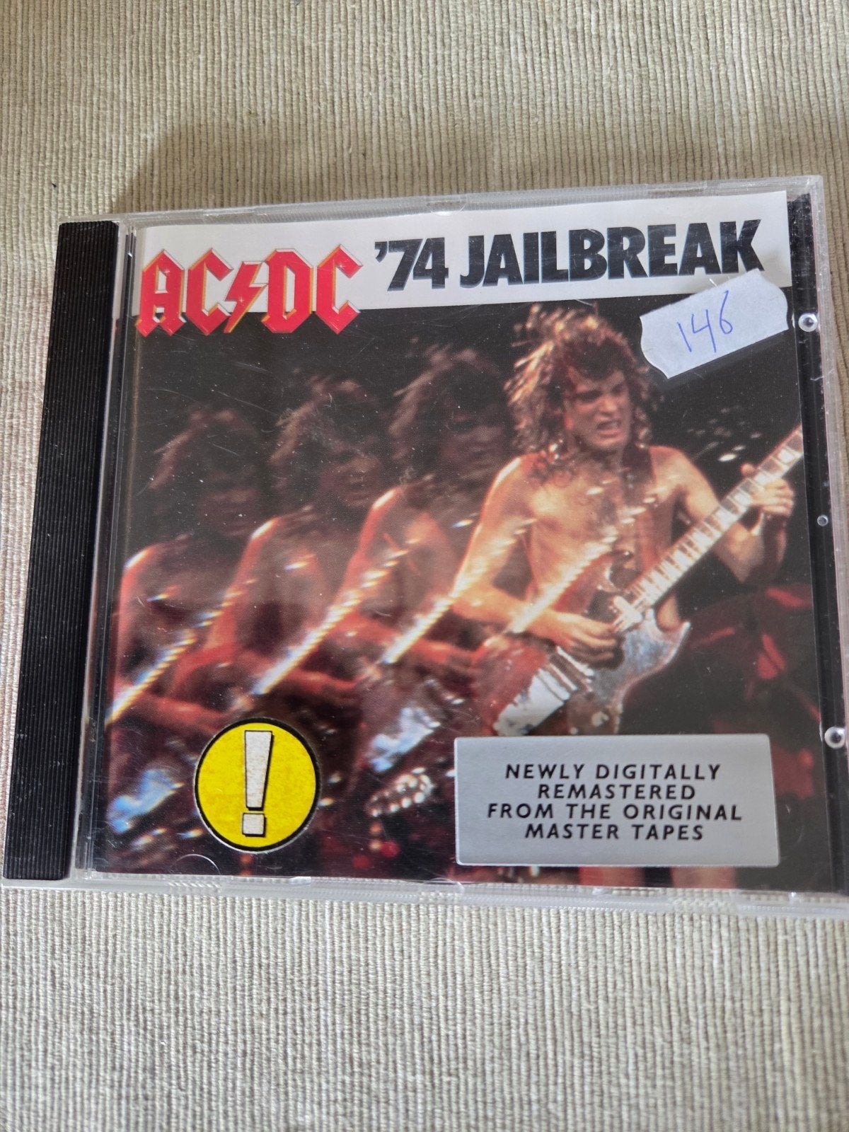 AC/DC - '74 Jailbreak CD (Remastered), Gebruikt, Rock, Ophalen of Verzenden, Remastered
