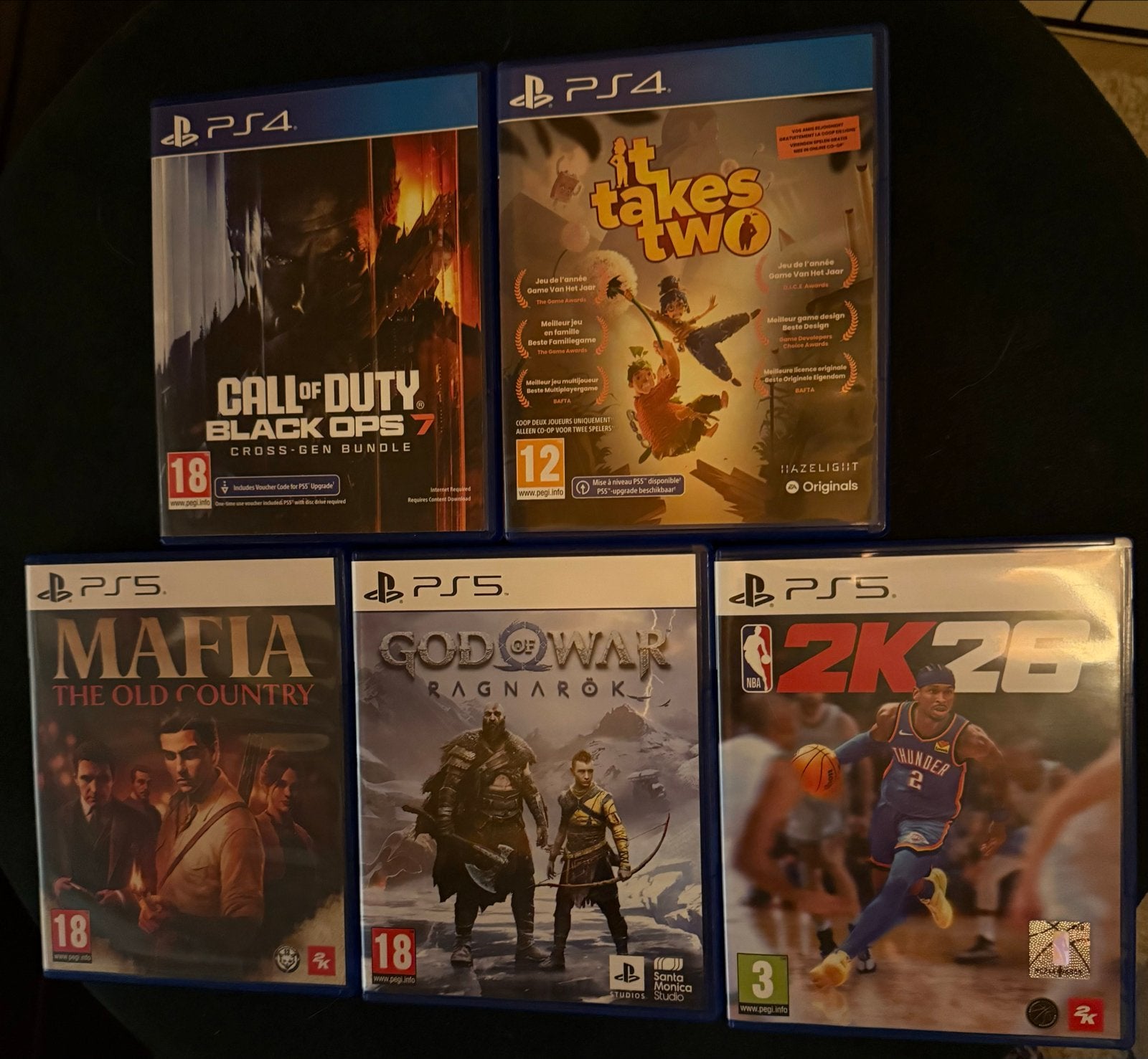 PS5- en PS4-games: Call of Duty7, 2K26, God of War, MAFIA, Vanaf 18 jaar, Overige genres, Eén computer, Ophalen of Verzenden