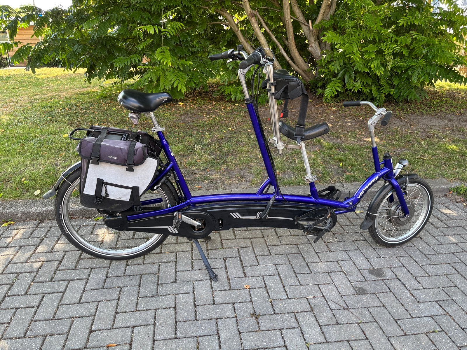 Van Raam Kivo Electrische ouder-kind tandem, Ophalen, Minder dan 10 versnellingen, Gebruikt, Velgrem