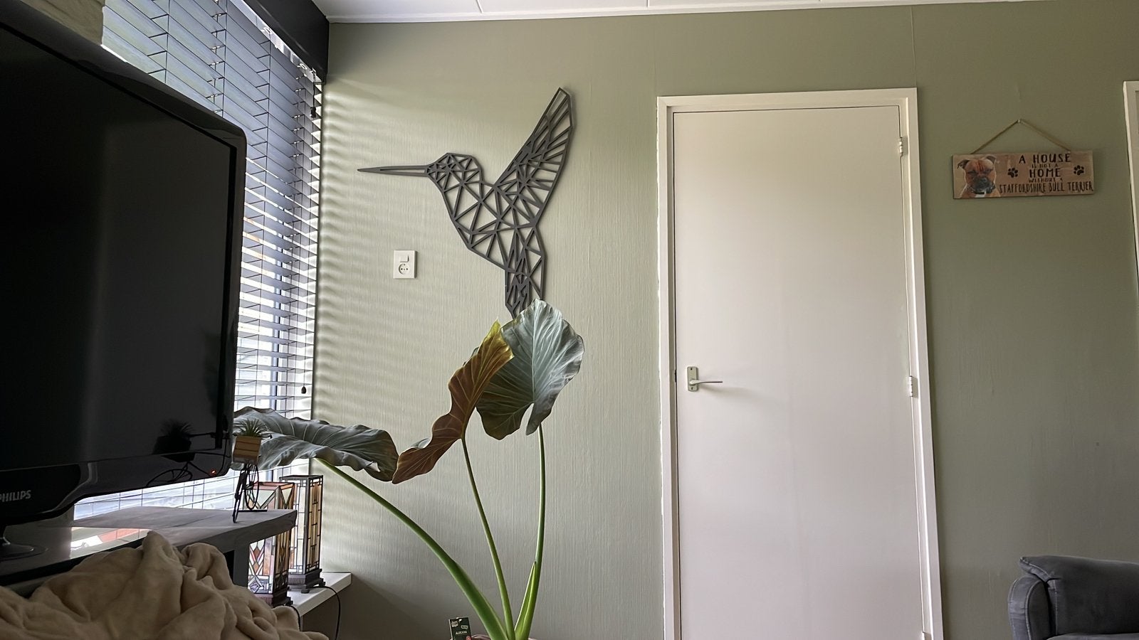 Kolibrie uit hout gesneden, Antiek en Kunst, Ophalen
