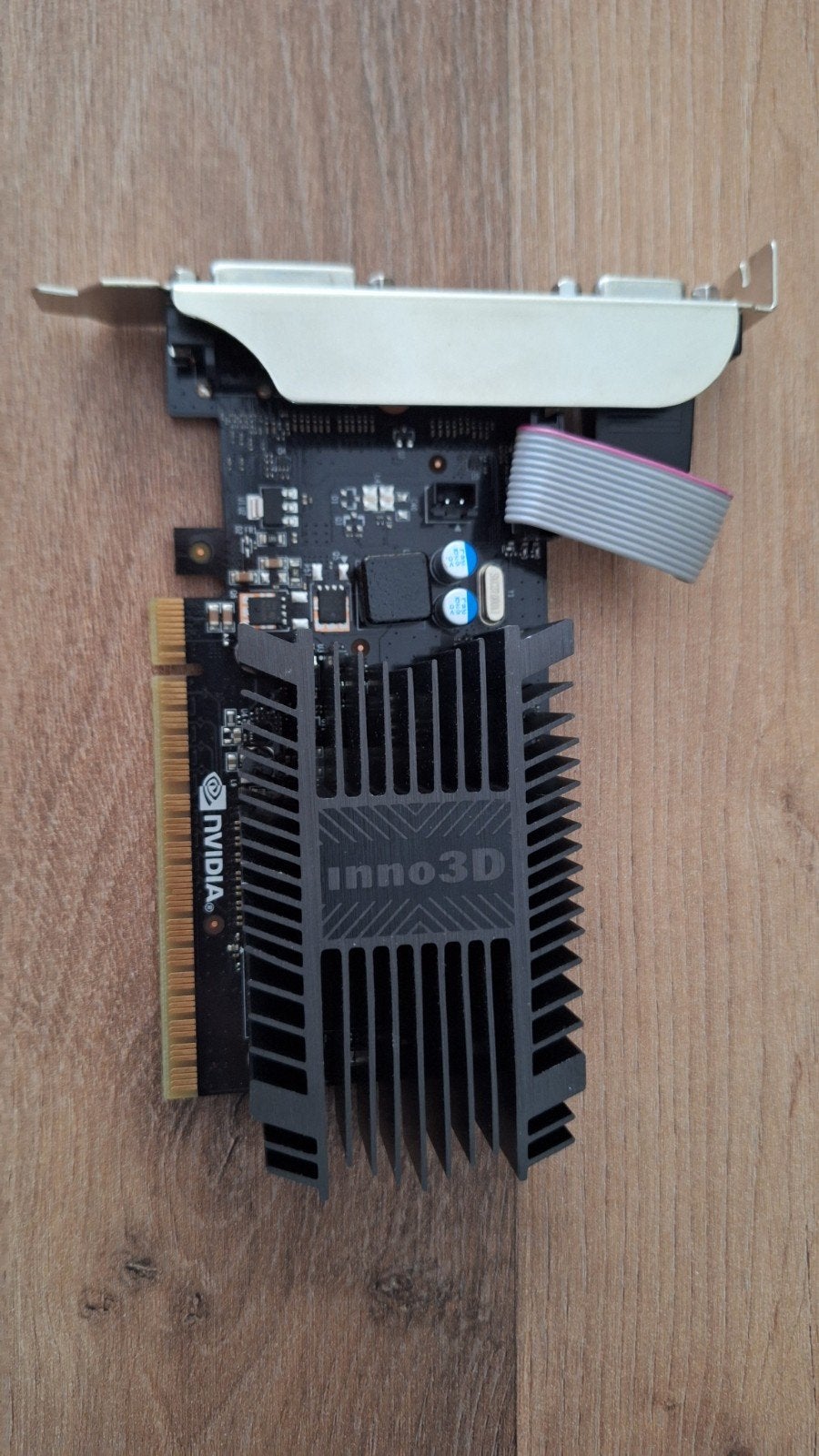 Inno3D NVIDIA GeForce GT 710 - 1GB GDDR3 Grafische Kaart, PCI-Express 2, GDDR3, HDMI, Ophalen of Verzenden