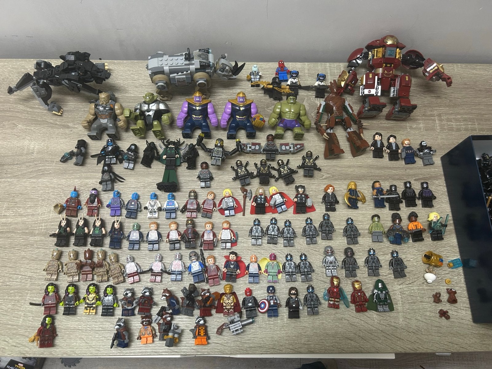 Grote collectie LEGO Marvel Avengers figuren, Ophalen of Verzenden, Gebruikt, Overige merken