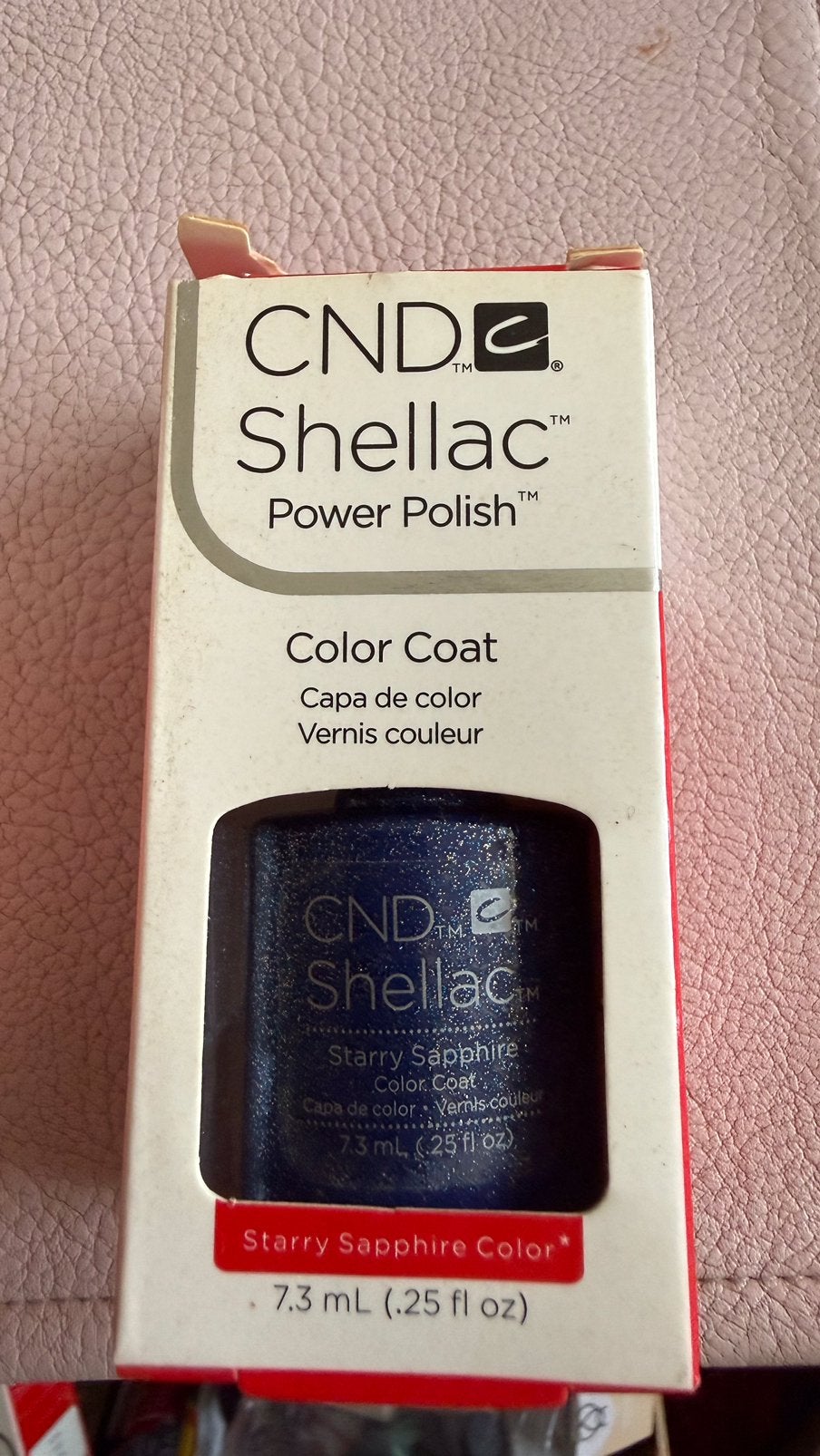 CND kleur starry sapphire   color Shellac, Sieraden, Tassen en Uiterlijk, Uiterlijk | Cosmetica en Make-up, Verzenden, Zo goed als nieuw