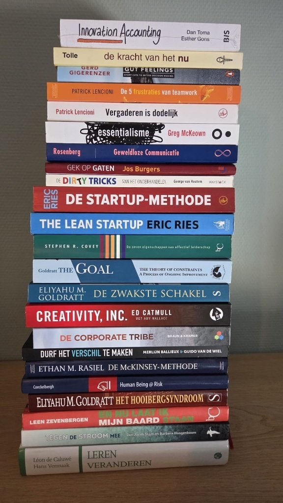 Boekenpakket Lean Startup & teamwork, Ophalen, Management