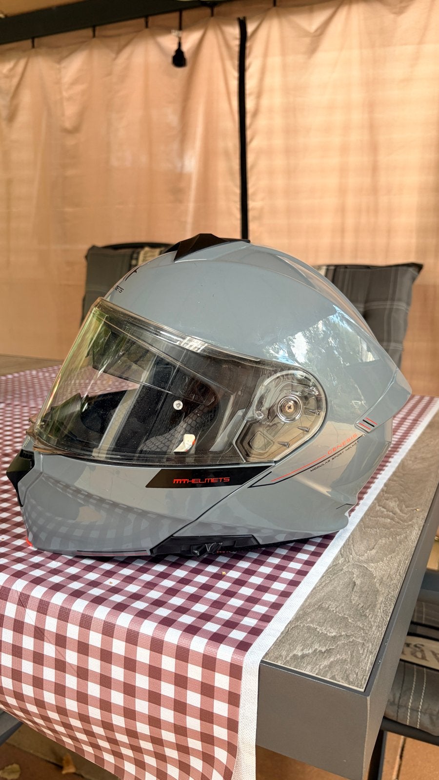 MT Helmets Systeemhelm - Maat S (55-56 cm), Systeemhelm, Heren, S, Tweedehands