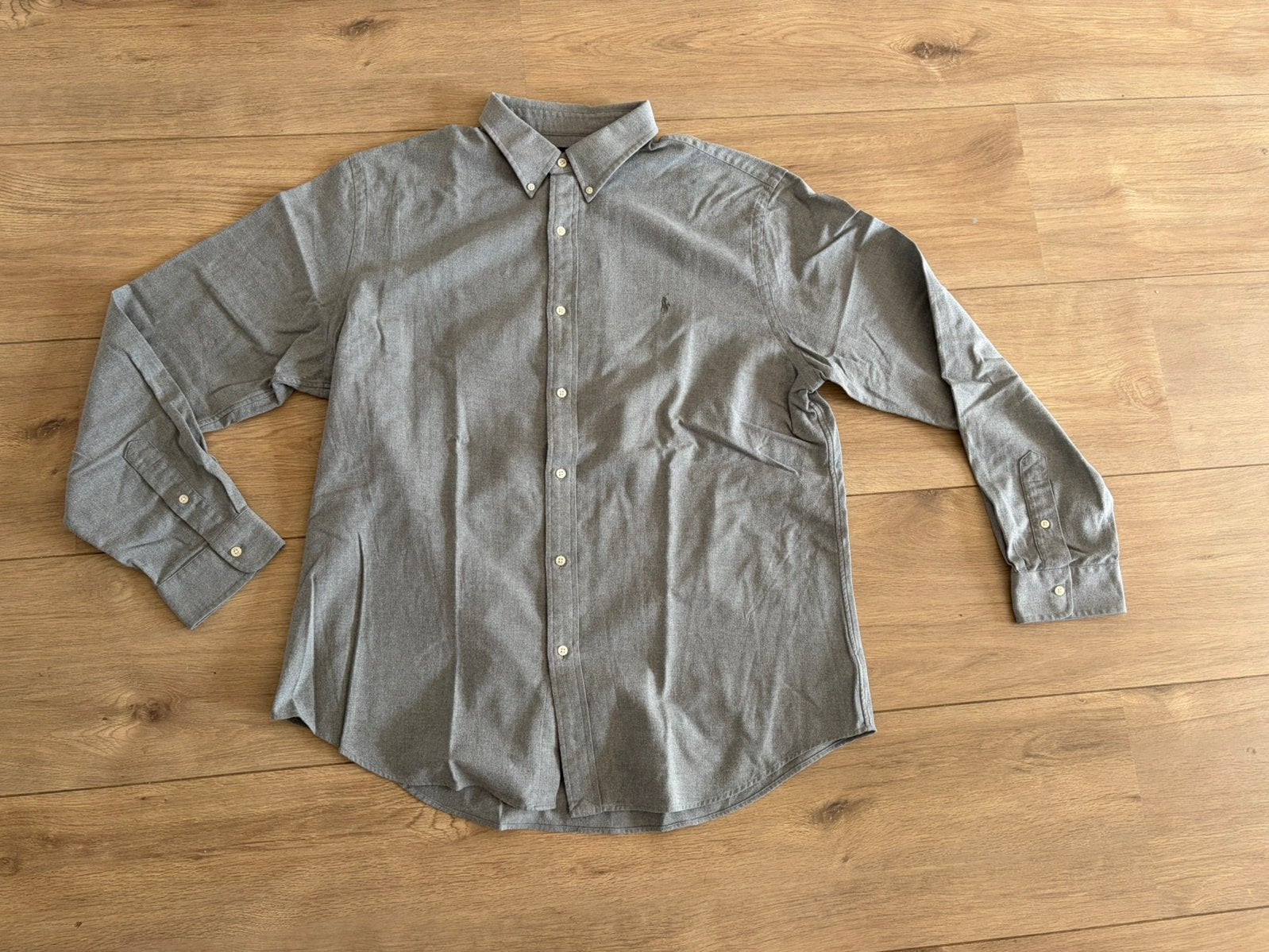 Ralph Lauren Custom Fit XXL, Kleding | Heren, Ophalen of Verzenden, Zo goed als nieuw, Grijs, Halswijdte 43/44 (XL)