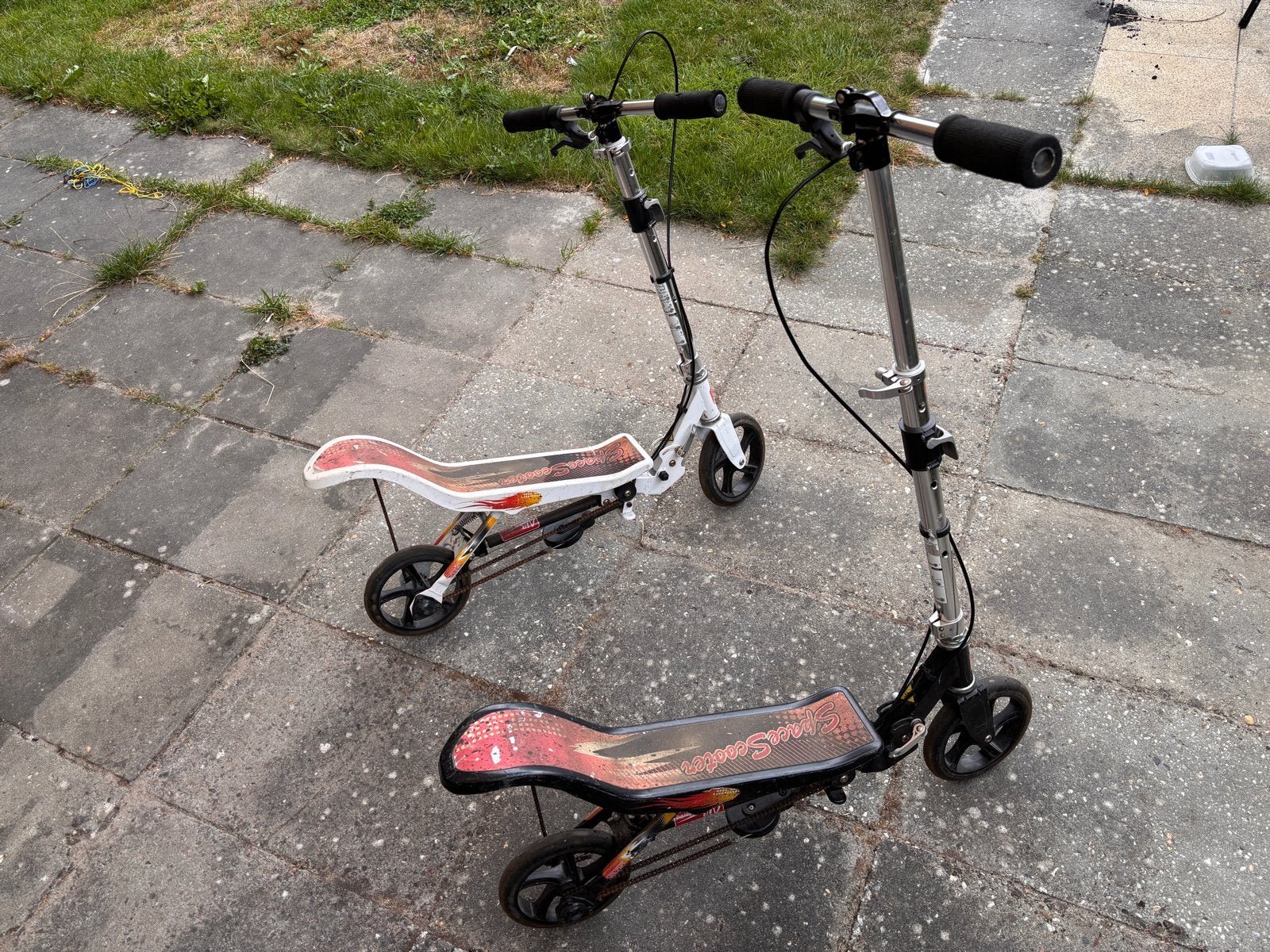 Space Scooter - Set van 2, Fietsen en Brommers, Steps, Ophalen, Gebruikt, Overige typen
