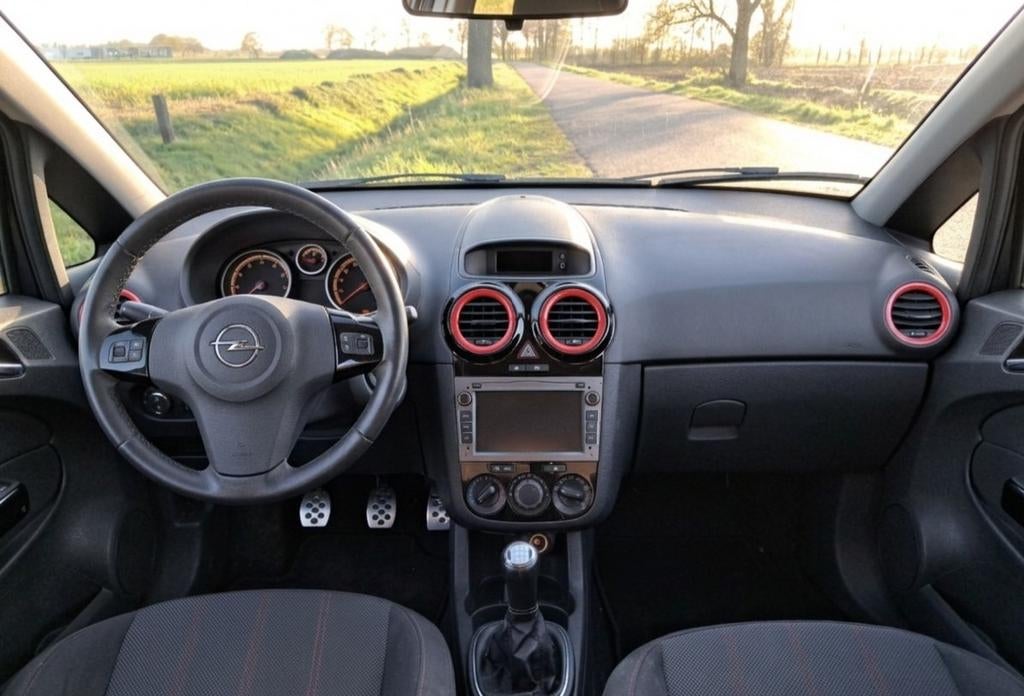 Opel Corsa 1.2 | LPG | Android Auto | Airco | 2011, Auto's, Voorwielaandrijving, Zwart, 4 cilinders, Zwart