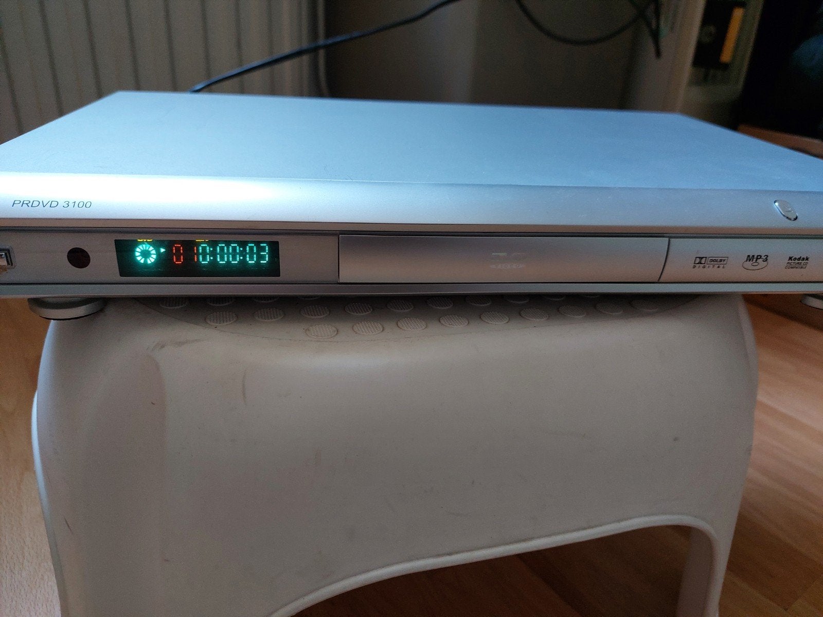 DVD Speler PRDVD 3100 met afstandsbediening, Ophalen