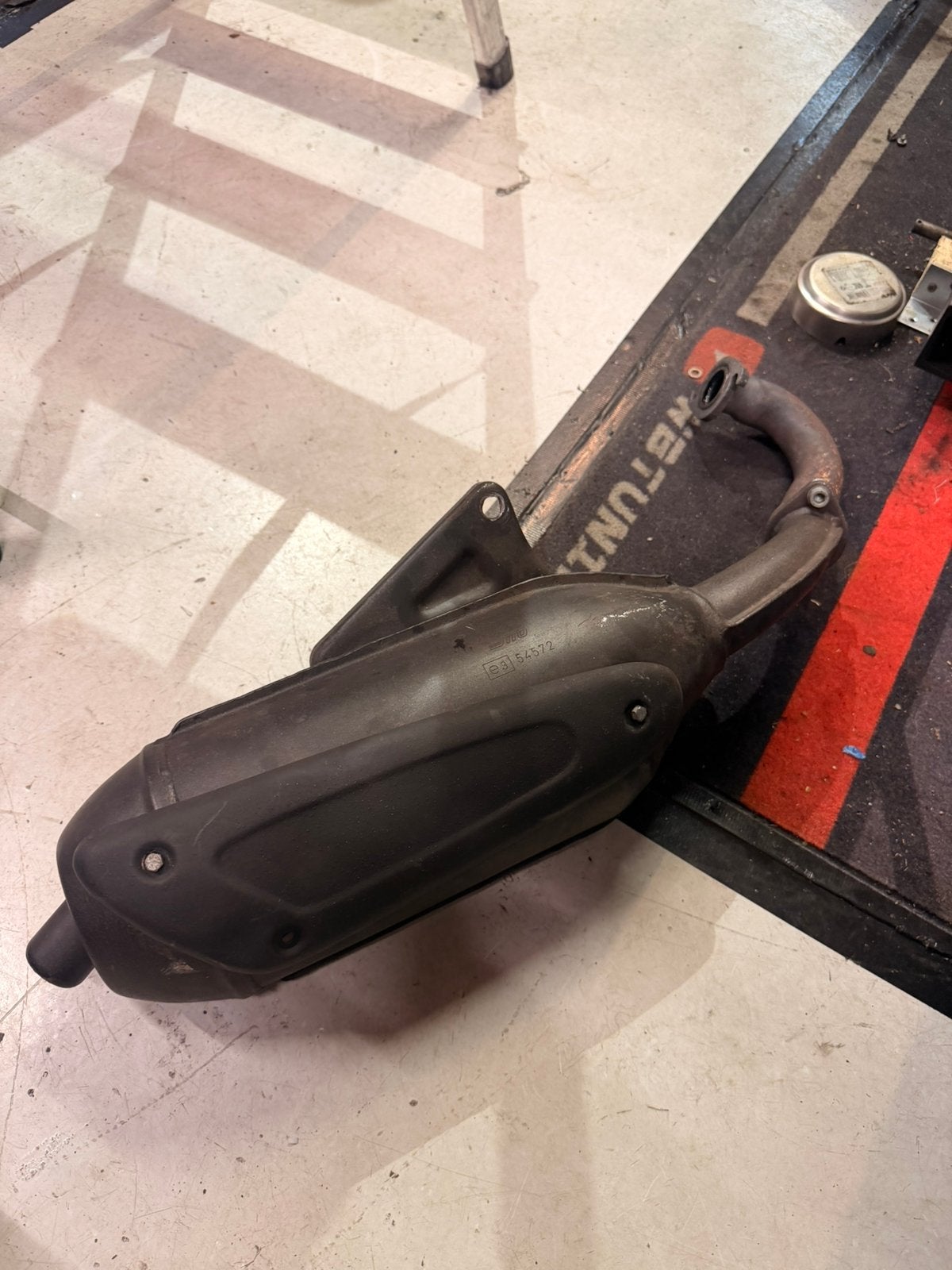 Piaggio Sito uitlaat 125/180cc, Ophalen of Verzenden