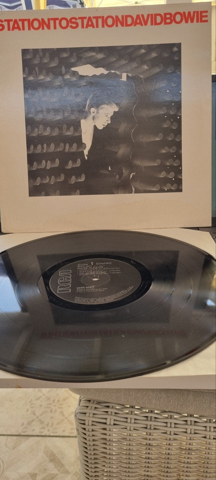David Bowie - Station to Station LP (1976), Gebruikt, Originele persing, Ophalen of Verzenden, 1970 - 1979