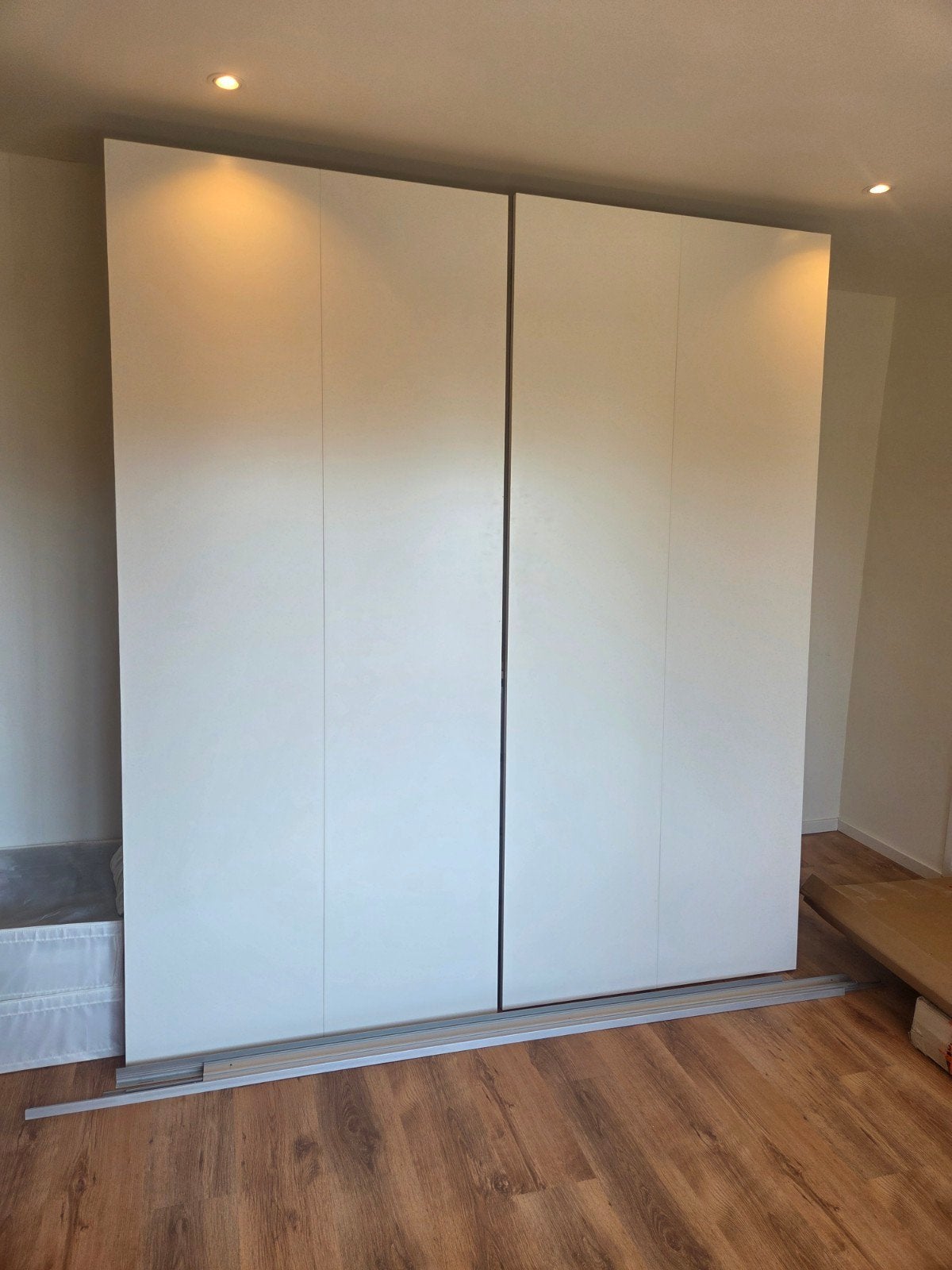 2 IKEA Pax Schuifdeuren 231x101cm, Ophalen, 100 tot 150 cm, 200 cm of meer, Zo goed als nieuw