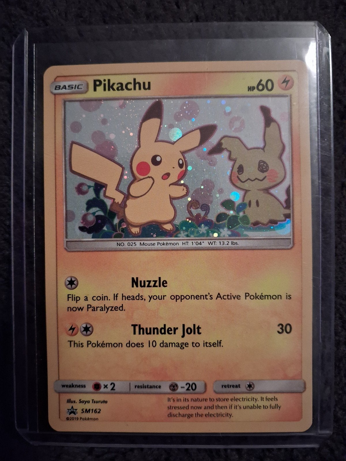 Pikachu Sm162 Promo, Ophalen of Verzenden, Zo goed als nieuw