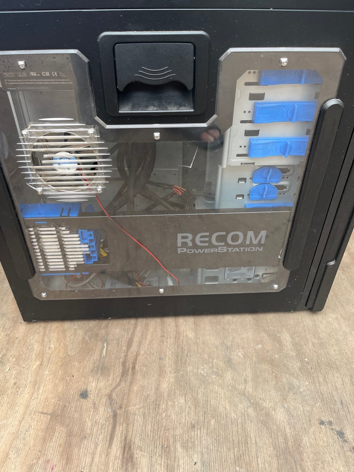 Recom PowerStation PC Behuizing, Computers en Software, Ophalen of Verzenden, Gebruikt
