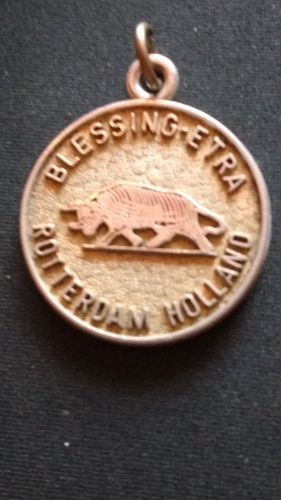 Sleutelhanger Blessing- Etra Rotterdam Holland Handelsmij., Verzamelen, Ophalen of Verzenden, Zo goed als nieuw, Merk