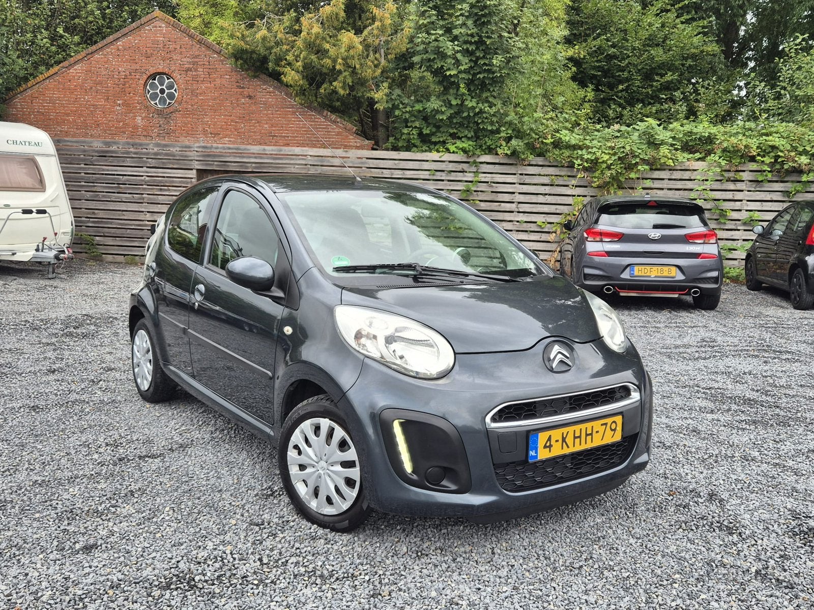 Citroën C1 2013 Grijs AIRCO / LUXE PAKKET / NETTE AUTO!, Voorwielaandrijving, 4 stoelen, C1, Origineel Nederlands