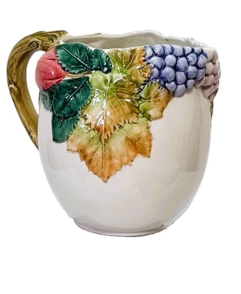 Italiaanse kan/kruik in Majolica., Ophalen of Verzenden