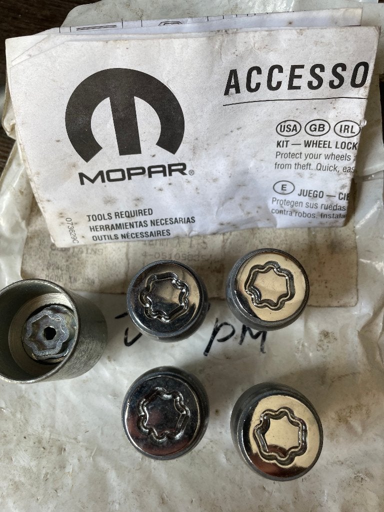nieuwe wielslotset Chrysler /Jeep / Dodge, Ophalen, Nieuw