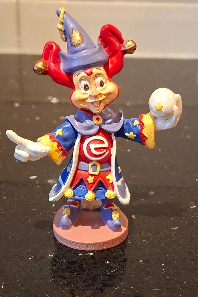 AH Efteling 2001 figuur: Pardoes Tovenaar ( A), Ophalen of Verzenden, Zo goed als nieuw, Beeldje of Poppetje