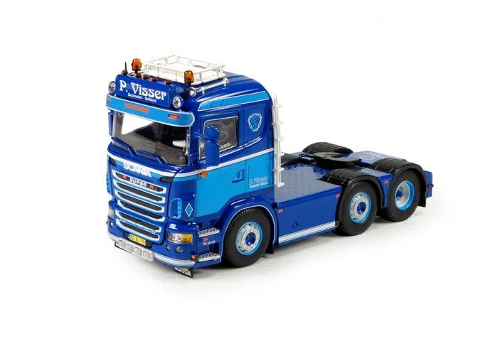 P. Visser scania tekno, Hobby en Vrije tijd, Ophalen of Verzenden, Zo goed als nieuw, Bus of Vrachtwagen, Tekno