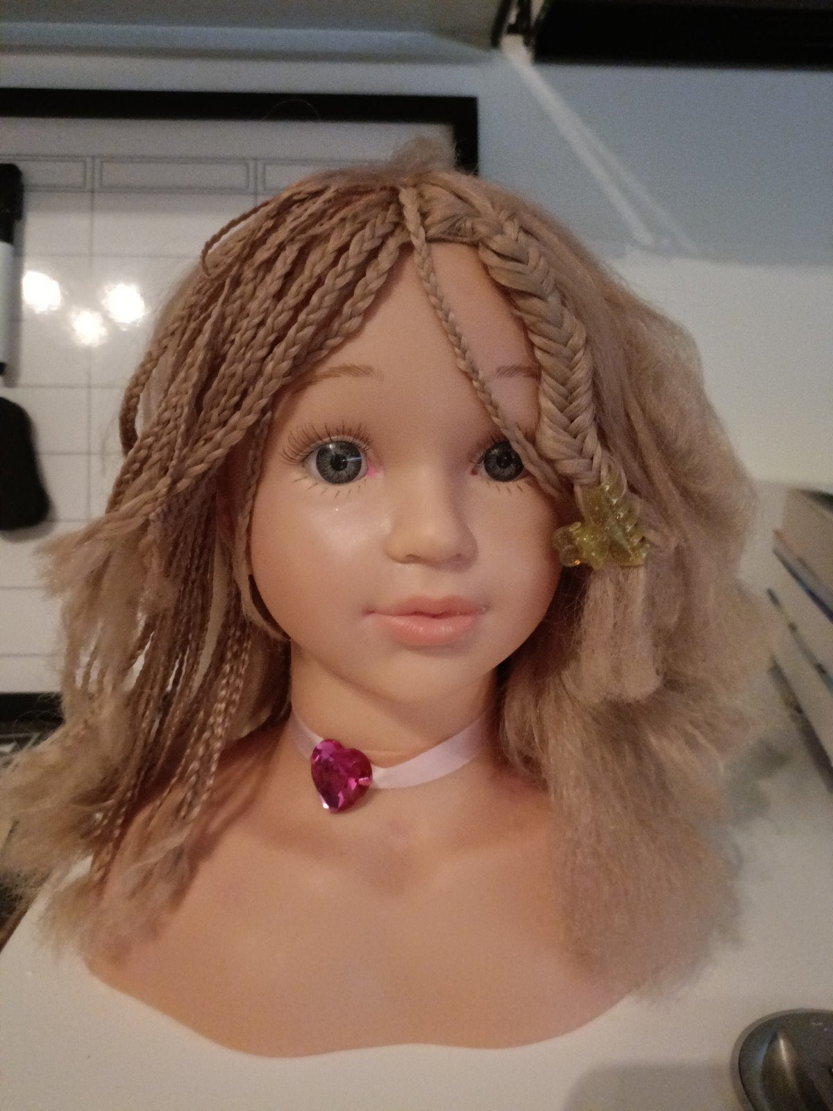 Oefenhoofd met haar, Ophalen, Gebruikt, Overige typen