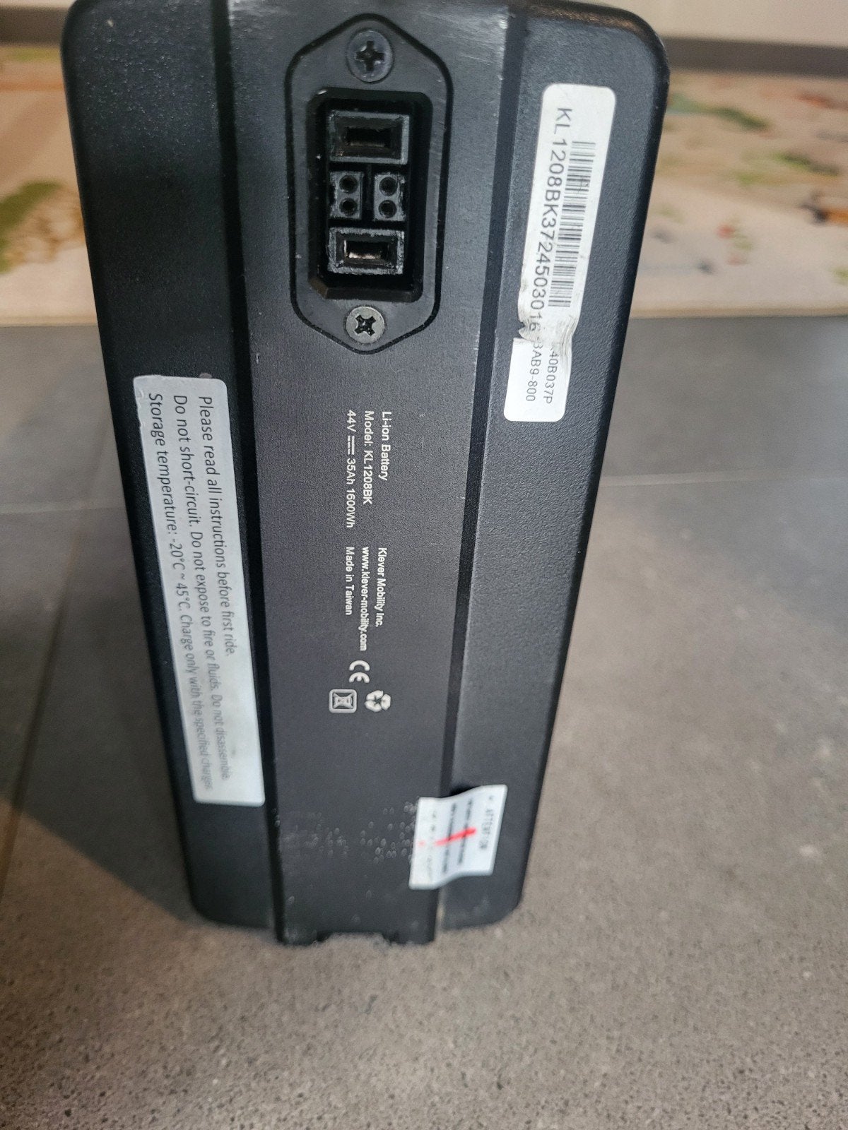 Klever accu 1200wh in goede staat, Fietsen en Brommers, Ophalen of Verzenden, Overige typen, Klever