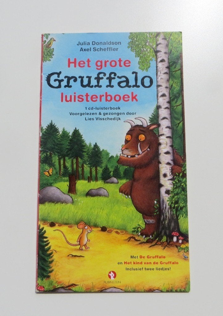 1 CD Luisterboek 2722: Het grote Gruffalo luisterboek 3+, Gelezen, 3 tot 4 jaar, Julia Donaldson & Axel Scheffler, Ophalen of Verzenden