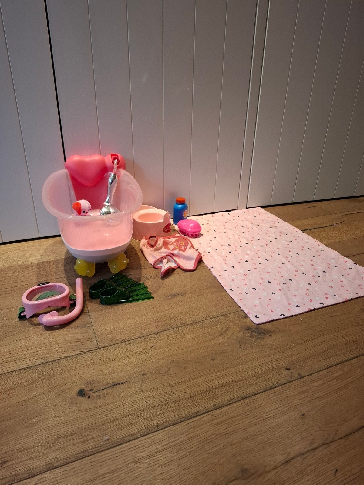 Baby Born badset met accessoires, Ophalen of Verzenden, Gebruikt, Overige typen, Met licht