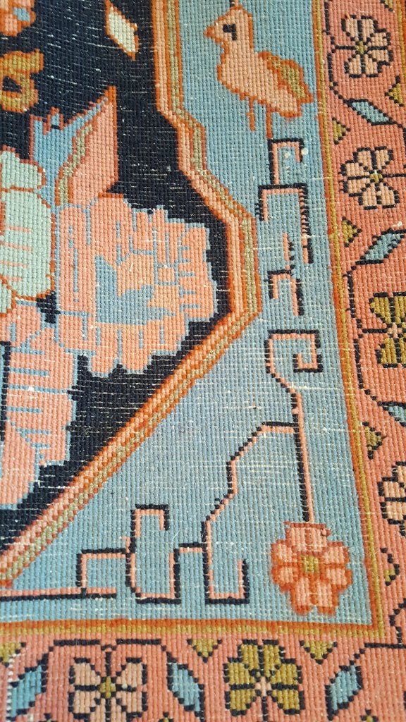 Perzische tapijt HERIZ 260x182/Vloerkleden/40% korting/Loper, Blauw, Www.simatapijten.nl, 150 tot 200 cm, Ophalen of Verzenden