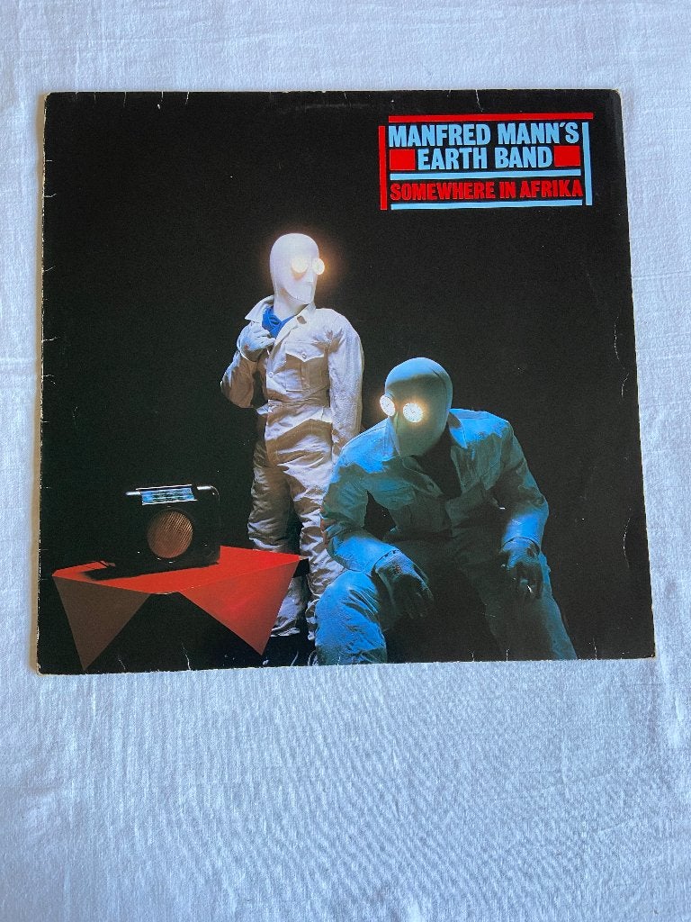 manfred mann's earth band. -  somewhere in Afrika, LP, Ophalen of Verzenden, Zo goed als nieuw, 12 inch