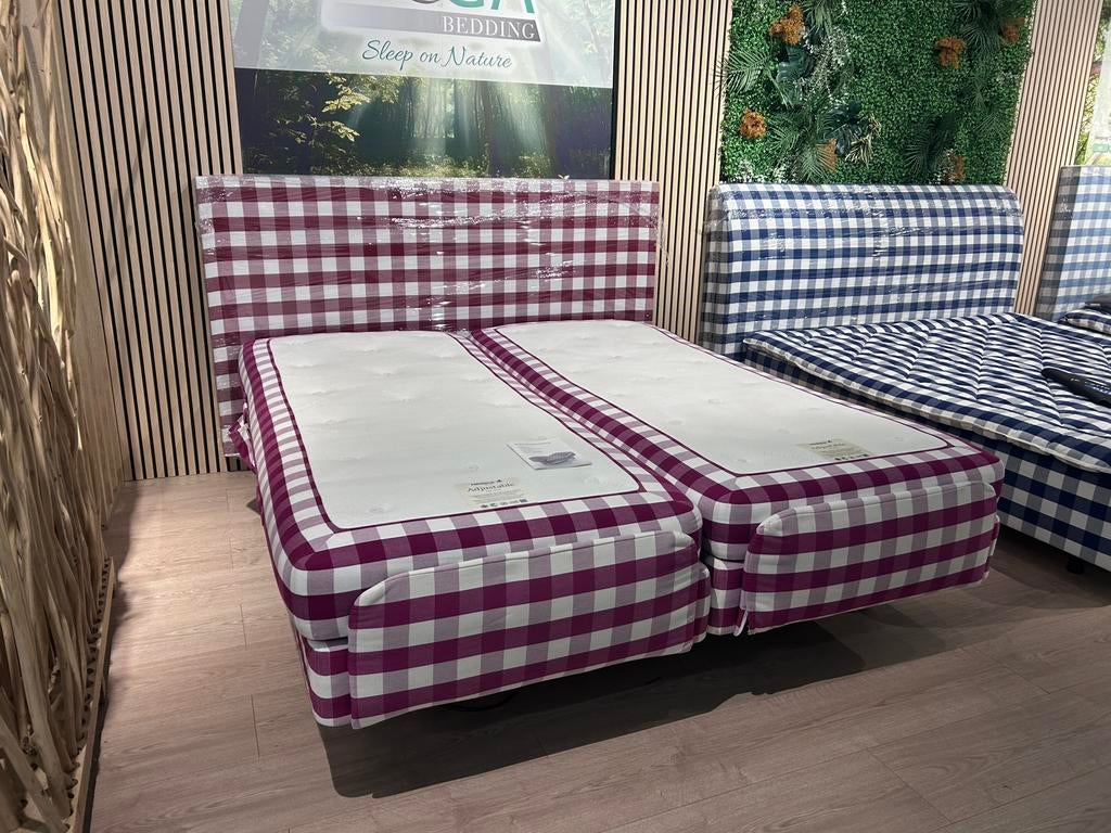 Hästens Adjustable 180x210 Incl BJX Toppers & Hoofdbord, Ophalen of Verzenden, Zo goed als nieuw