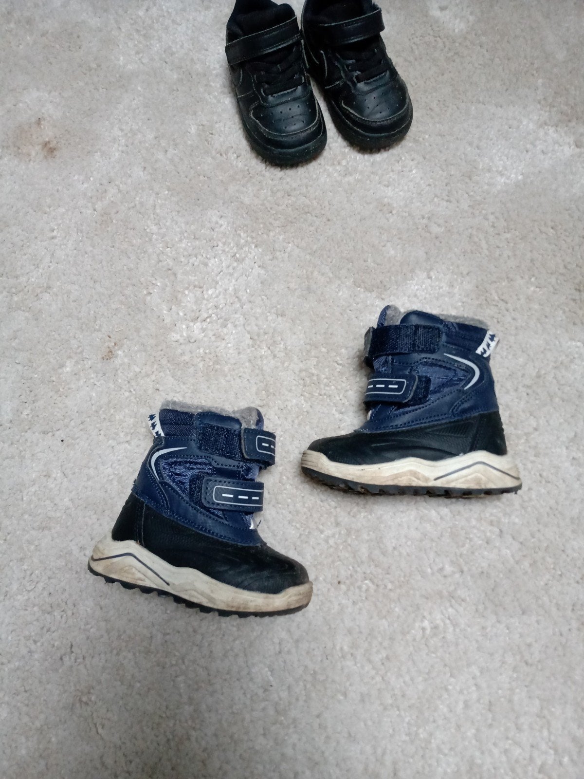 Sneeuwlaarzen sneeuwboots blauw maat 20, Gebruikt, Jongetje of Meisje, Laarsjes, Ophalen of Verzenden