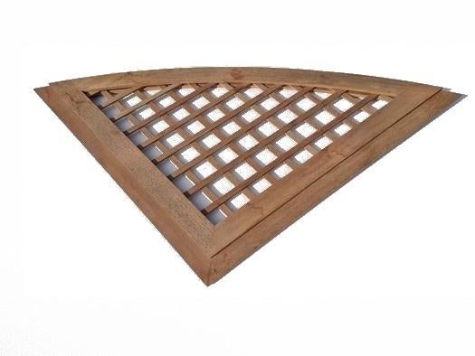 Hardhouten trellis raam, Tuin en Terras, Ophalen, Overige typen, Nieuw, Hardhout
