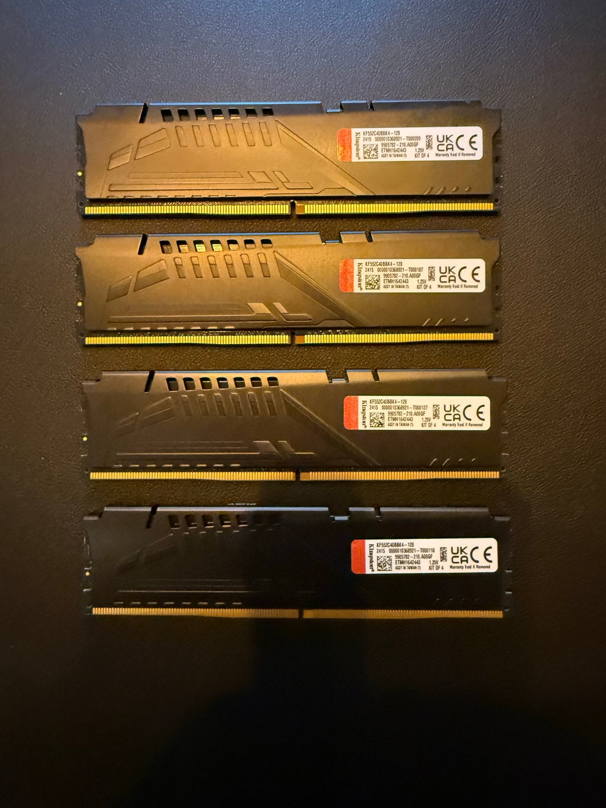 Kingston FURY Beast Black 128GB DDR5 RAM (4x32GB) KIT, Ophalen of Verzenden, Zo goed als nieuw, DDR5, 128 GB