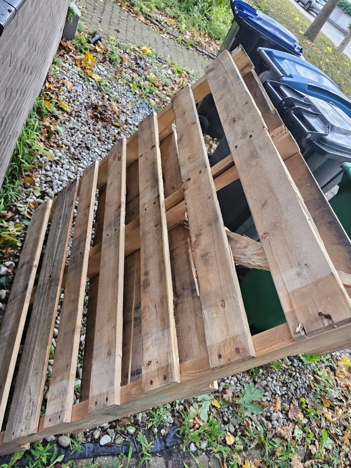 Houten Pallet - Ideaal voor diverse projecten, Ophalen, Gebruikt, Pallet