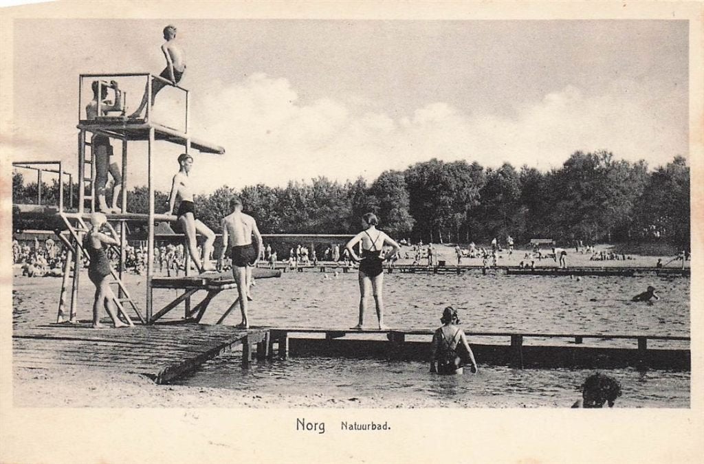 702-338-017 Norg Natuurbad, Verzenden, Voor 1920, Drenthe
