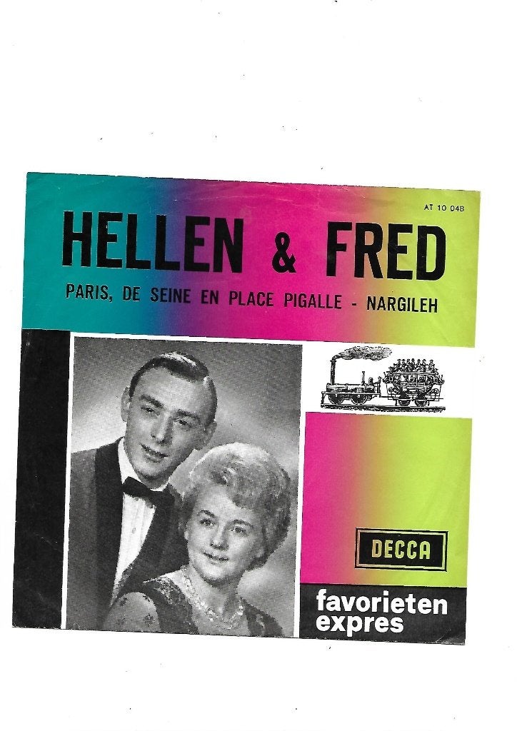 Hellen & Fred*Paris, De Seine. Favorieten expres Piraat. NM, Eerste persing, Ophalen of Verzenden, Zo goed als nieuw, Levenslied of Smartlap