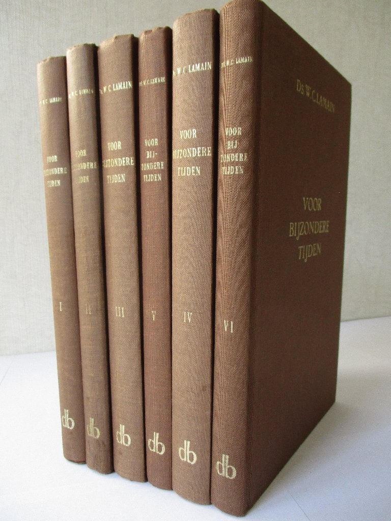 Ds. W.C. Lamain: Voor bijzondere tijden (Deel I t/m VI)., Gelezen, Ds. W.C. Lamain, Christendom | Protestants, Ophalen of Verzenden