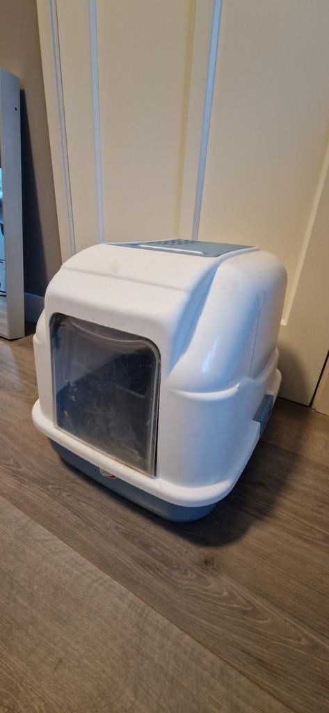 Gebruikte kattenbak te koop incl schepje, Ophalen, Gebruikt