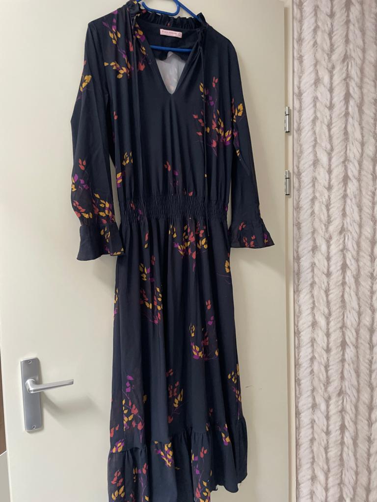 Studio Anneloes travelstof jurk maat L, Blauw, Maat 42/44 (L), Nieuw, Ophalen of Verzenden