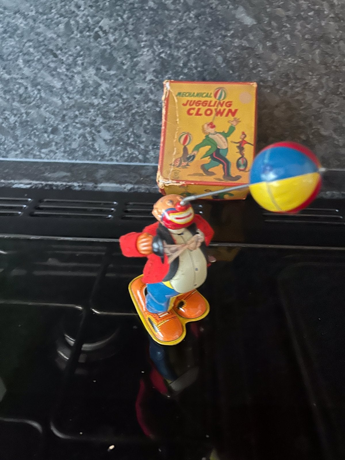 1950 - TPS - Mechanical Juggling Clown, Ophalen of Verzenden