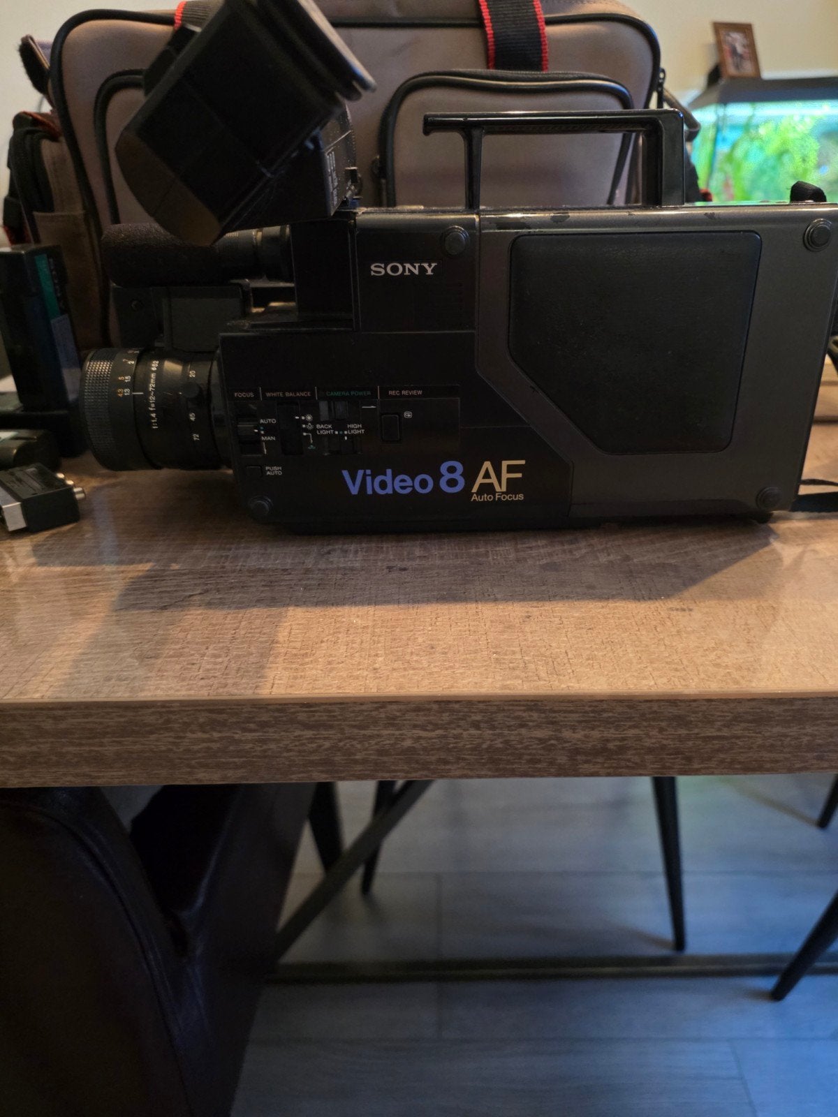 oude goed werkende filmcamera zie foto's, Ophalen, Gebruikt, Sony, 20x of meer