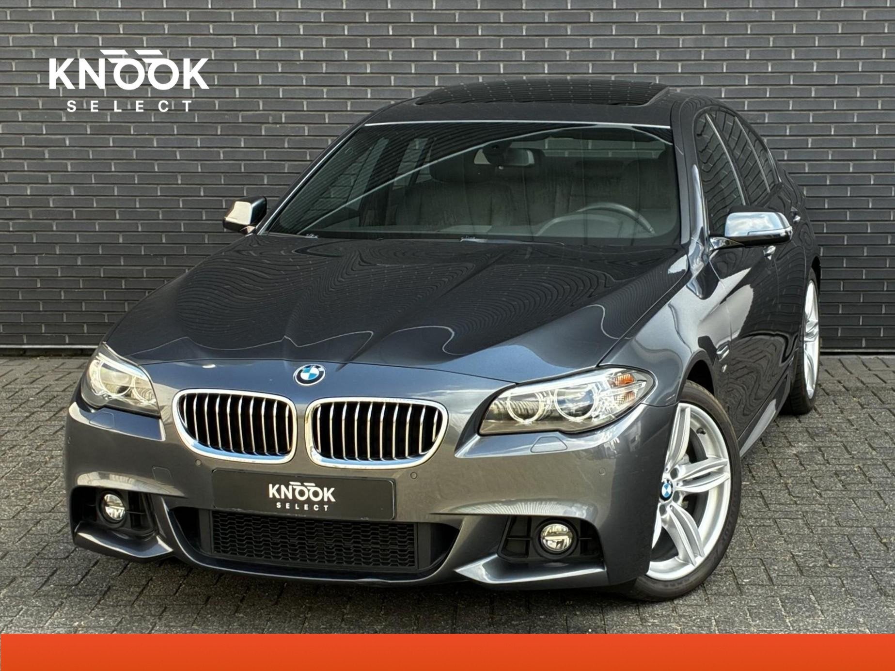 BMW 5-serie Sedan 520i High Executive M Sport Pakket Automaa, Auto's, BMW, Automaat, Achterwielaandrijving, Gebruikt, 4 cilinders
