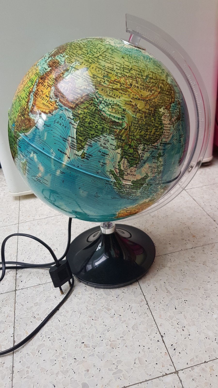 Globus tafel lamp (new), Kunststof, Verzenden, E14 (klein), Nieuw