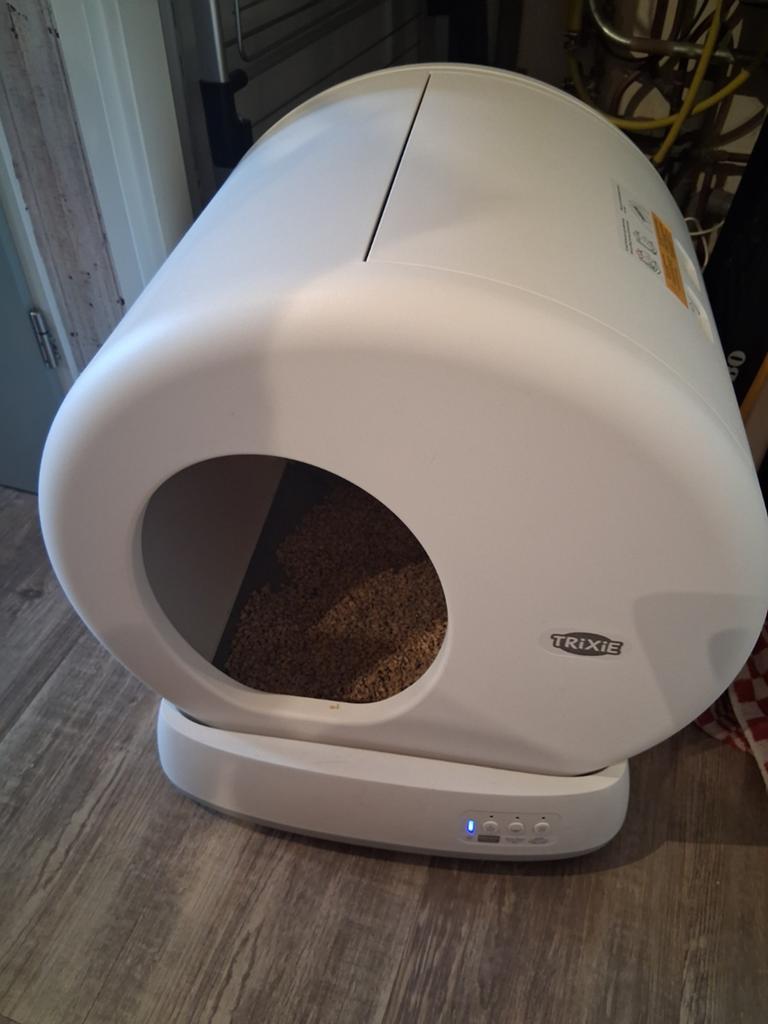 Elektrische trixie kattenbak, Ophalen of Verzenden, Zelfreinigend, Zo goed als nieuw